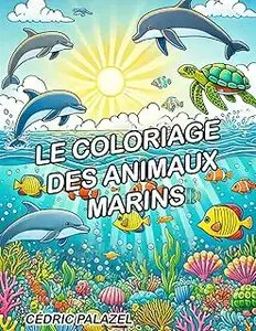 livre de coloriage animaux marins pour adultes