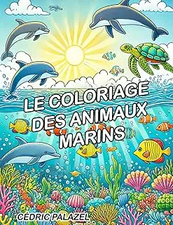 livre de coloriage animaux marins pour adultes