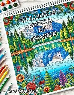 livre de coloriage nature pour adultes