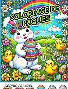 livre de coloriage de paques pour enfants